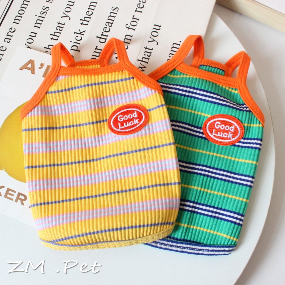宠物衣服狗狗猫咪薄款春夏装薄款韩系条纹吊带背心小型犬纯棉家居,宠物/宠物食品及用品,狗宠物服装/雨衣,淘宝优惠券,粉丝福利购,淘宝优惠卷