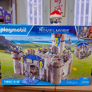 冰火摩比世界城堡玩具playmobil新战争骑士送男儿童圣诞生日礼物