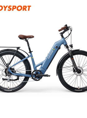 EJOYSPORT易骑电助力自行车TR1长途旅行锂电助力车男女电瓶单车