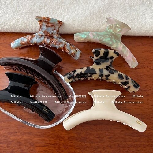 米哆拉抓夹醋酸时髦气质发夹