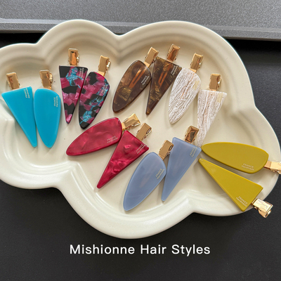 仙恩韩系无痕醋酸发夹边夹刘海夹