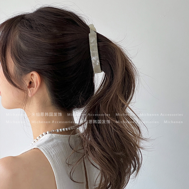 仙恩香蕉夹醋酸气质简约头饰