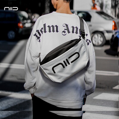 NIID斜挎包男潮牌运动大容量挎包