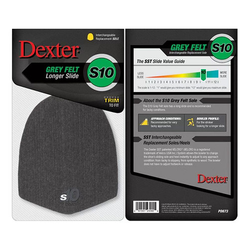 DexterSST系列保龄球鞋底滑步