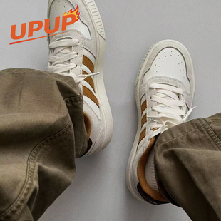 Adidas阿迪达斯三叶草D 男女KK1415 PAD小麦麂皮秋冬板鞋