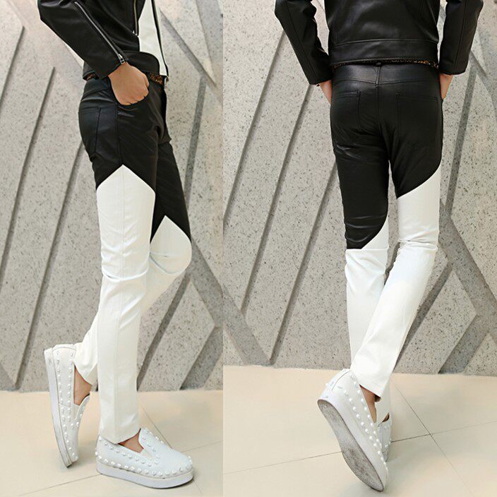 Pantalon cuir homme pour jeunesse pour automne - Ref 1482718 Image 3