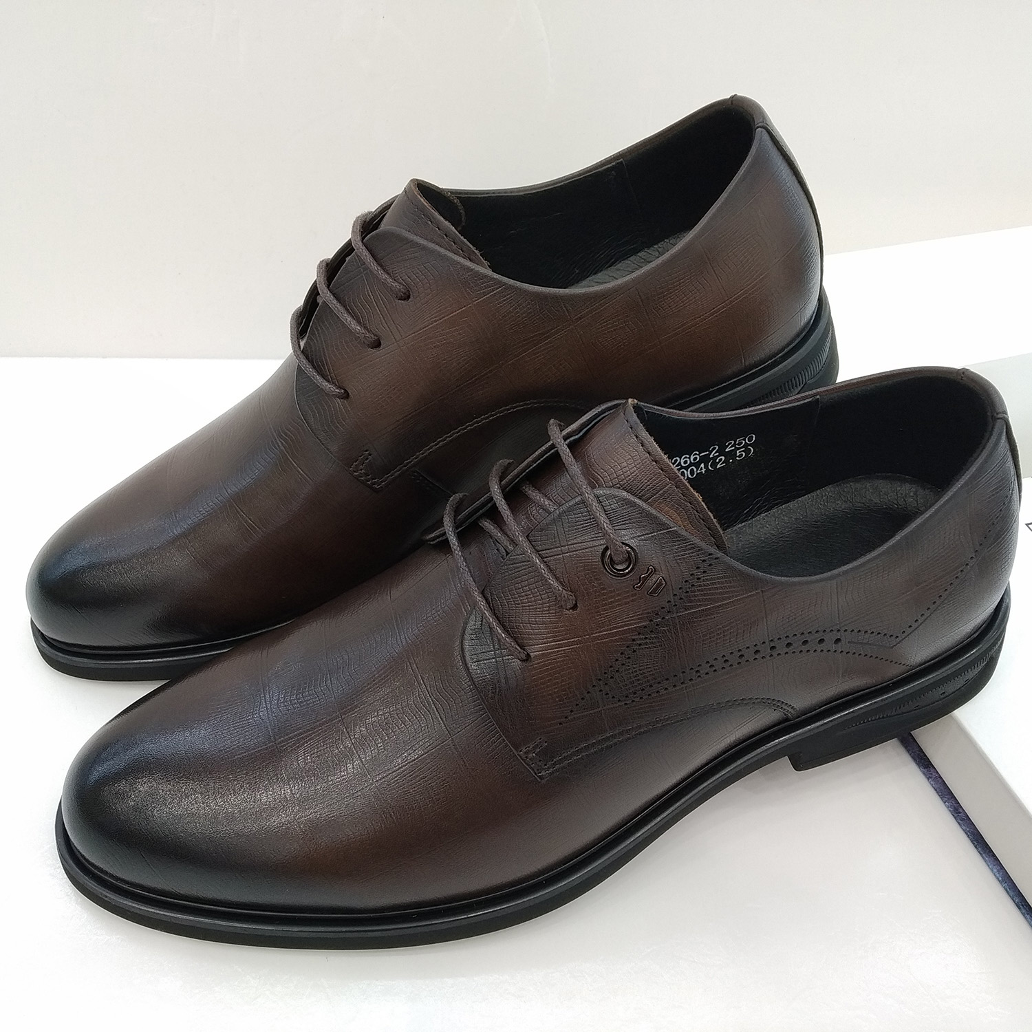 夏发真皮系带商务正装皮鞋男婚鞋