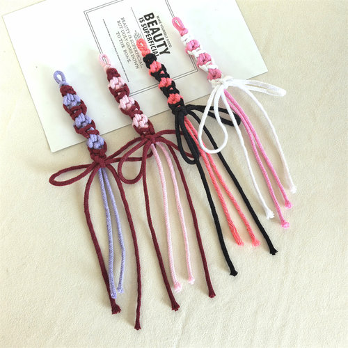 DIY手工猫抓编织绳配饰配件