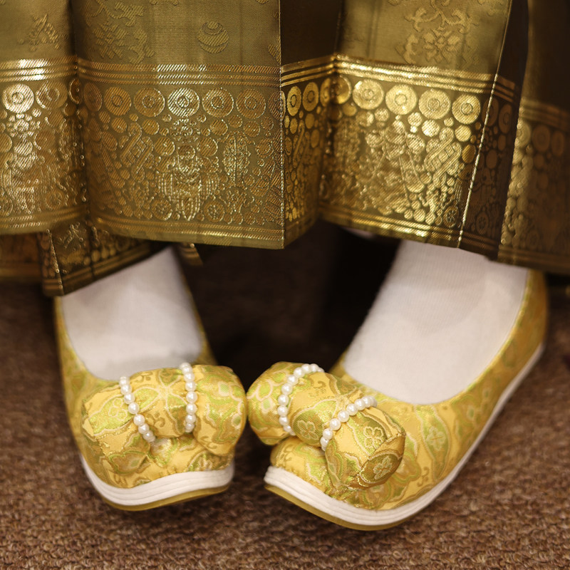 江南朱记汉服鞋子【湘颜】小枕头千层底汉服鞋内增高古风布鞋平跟,女鞋,汉服鞋,淘宝优惠券,粉丝福利购,淘宝优惠卷