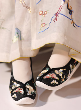 江南朱记联名款汉服鞋