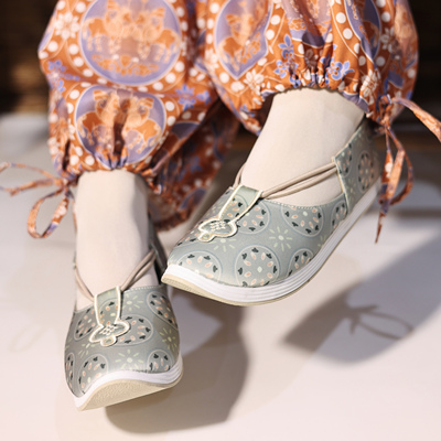 江南朱记复原唐代如意鞋