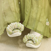 青隐 系列 原创云头鞋 江南朱记 五云头登云履高跟7cm汉服鞋 子