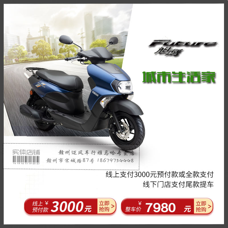 摩托车Yamaha/雅马哈踏板车