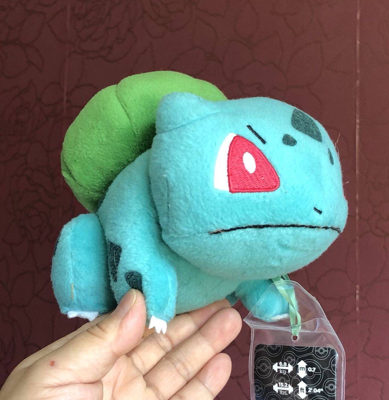 神奇宝贝宠物小精灵口袋怪妙蛙种子草苗龟烈焰猴小狮狮毛绒公仔玩