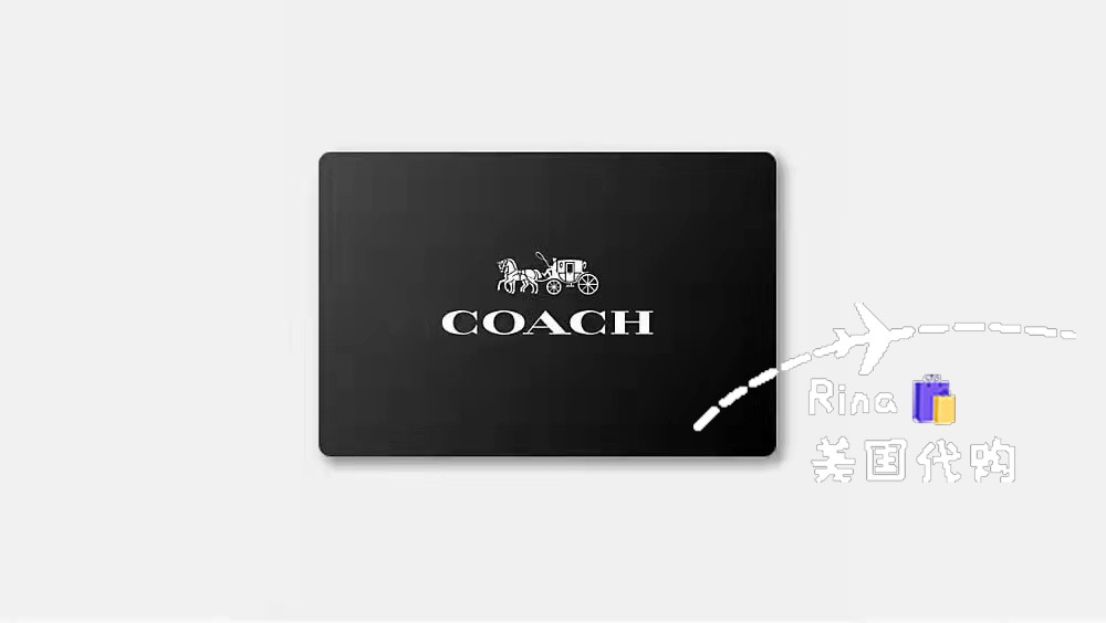 rina美国代购 coach/蔻驰奥莱/outlet 礼品卡/gift card 代购代买