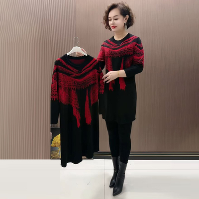 高品质！小个子妈妈中长款打底裙