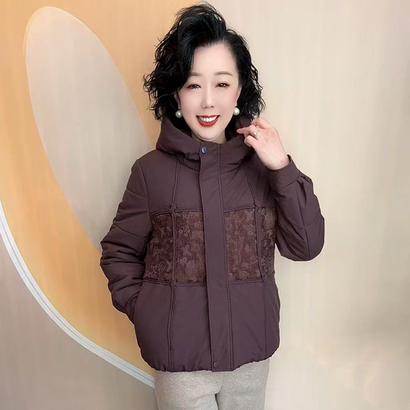 高品质!中老年妈妈加厚保暖棉服