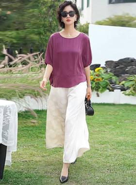 高品质！铜氨丝舒适妈妈两件套装