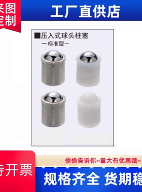 压入式球头柱塞 PFPSN/PFPPN3/4/5/6/8/10
