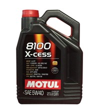 原装进口法国摩特MOTUL8100XCESS5W40全合成机油5L装 正品