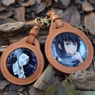 驭原创 吧唧/徽章/谷子保护套 吧唧套 纯手工 意大利进口牛皮