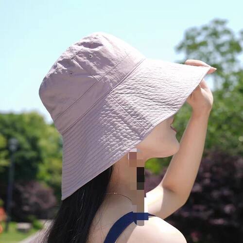 和也磁性帽子渔夫帽防晒帽大帽檐女户外遮阳帽夏季遮脸太阳帽防