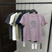 菲玛掂251095圆领短袖 百搭显瘦休闲上衣女 时尚 T恤2025夏季 新款