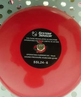 SYSTEM SENSOR盛赛尔 SSL24-6消防警铃 厂家直销原装正品现货