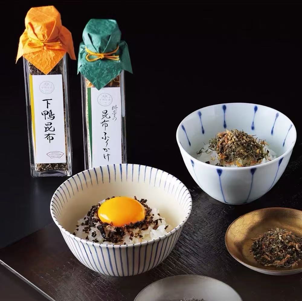 日本包邮 京都下鸭茶寮 昆布 拌饭料组合 日式料理