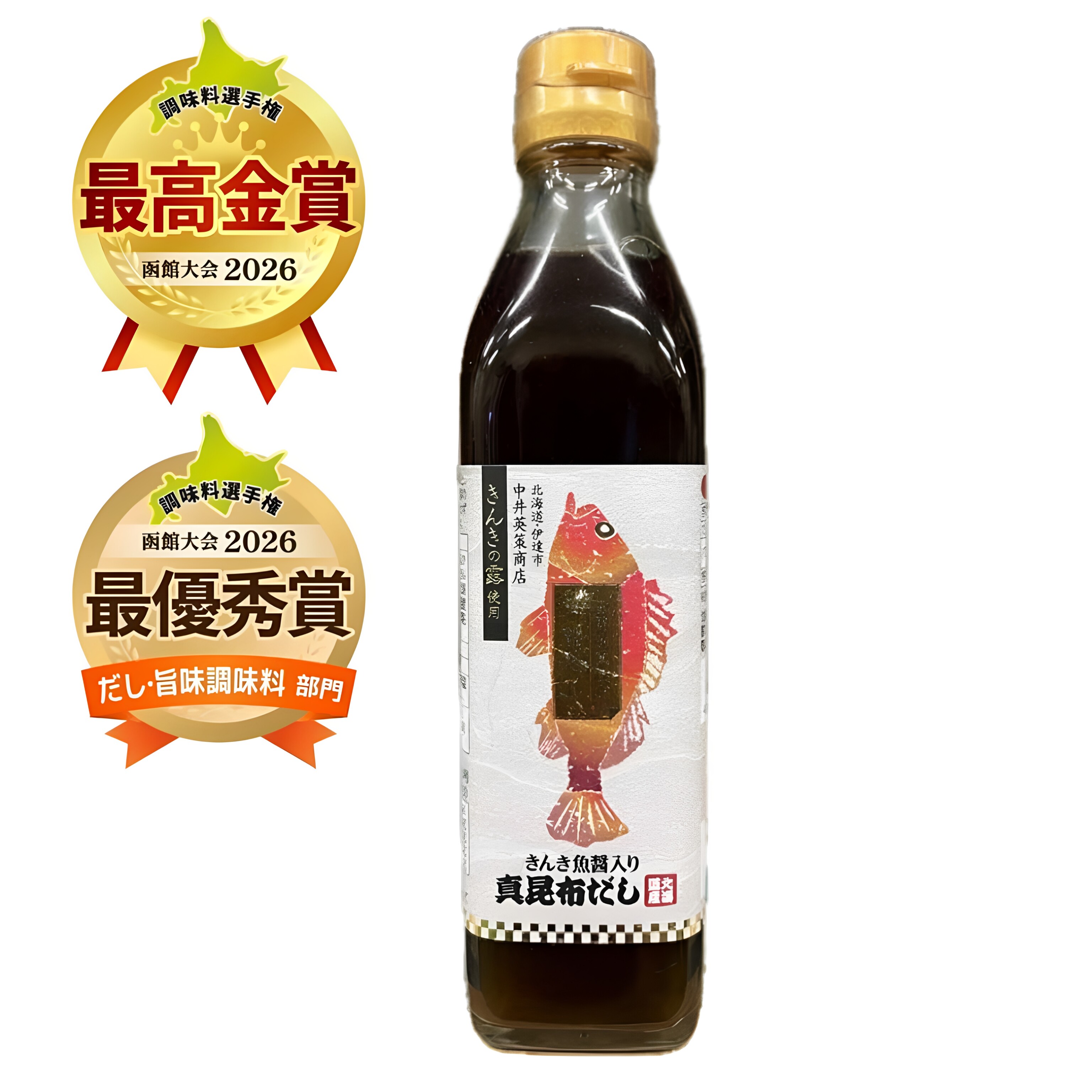 日本akomeya 北海道产鱼酱真昆布万能高汤 中井英策商店昆布高汤