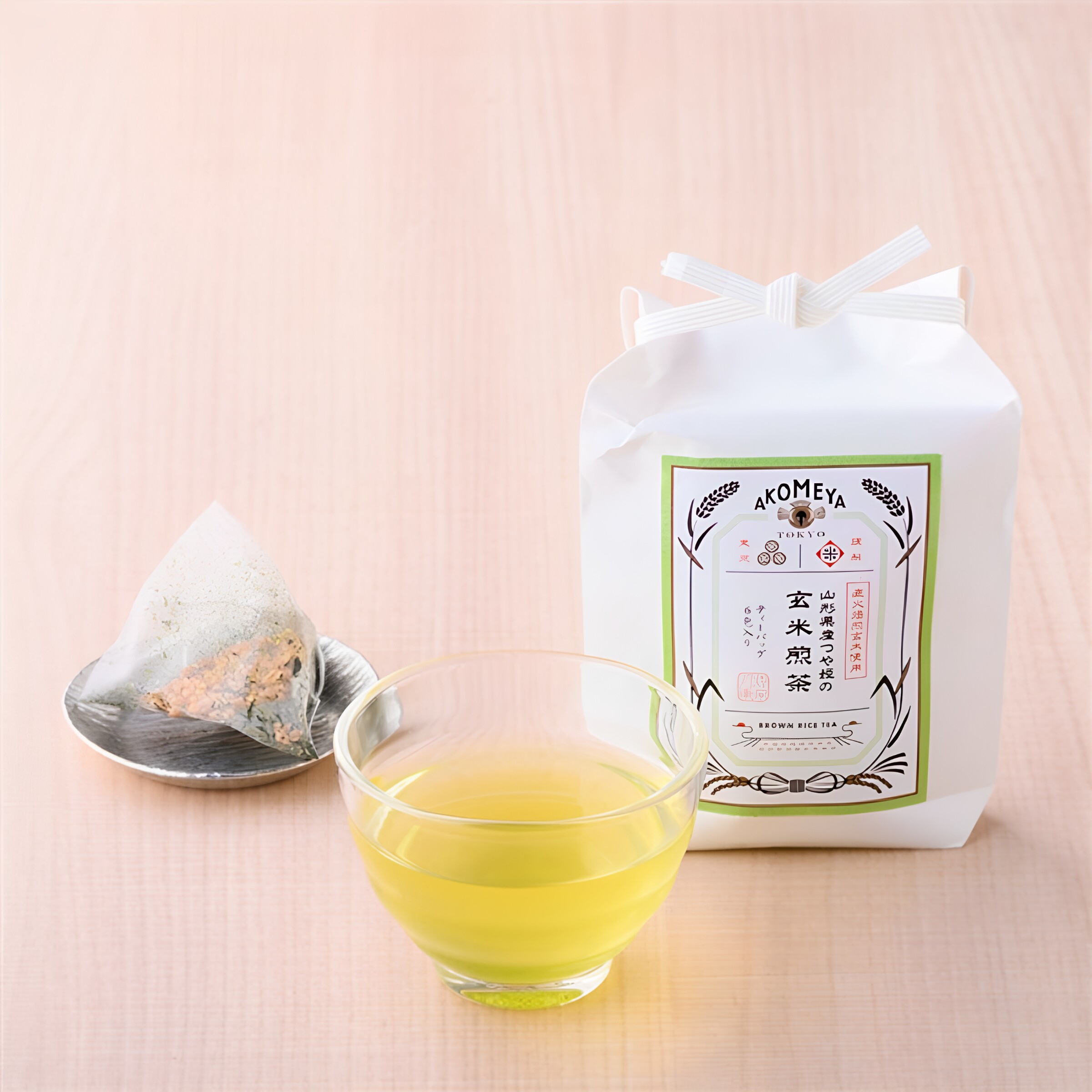 日本AKOMEYA 山形县玄米煎茶 香气浓郁 荞麦 玄米绿茶