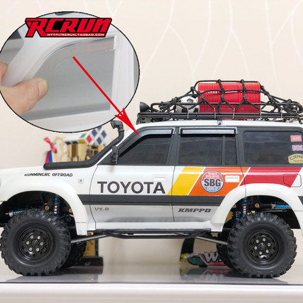 RCRUN 1:10 模型车 攀爬车陆地巡洋舰 LC80 晴雨挡