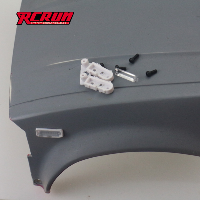 RCRUN 1:10 模型车 攀爬车专用 田宫海力士 TF2半卡车壳车灯侧灯
