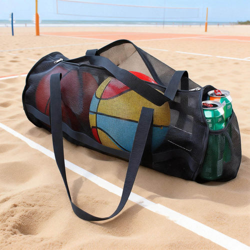 PVC网格球包多功能收纳袋篮球课
