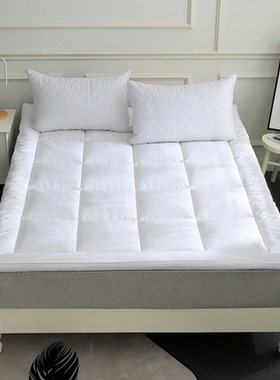 酒店宾馆全棉床垫床褥子垫超软加厚防滑软垫1米5席梦思软垫保护垫