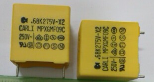 全新 安规电容 X2 684K 275V 0.68UF 275VAC 684K 680NF 684