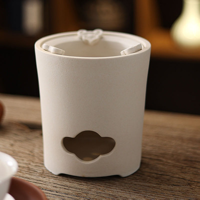 潮汕白泥炭炉功夫茶具陶炉家用电炉丝茶炉户外碳炉火炭烧水煮茶炉