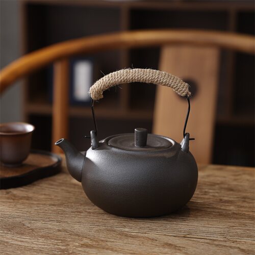 惠泽轩原矿白泥软化水质煮茶陶壶