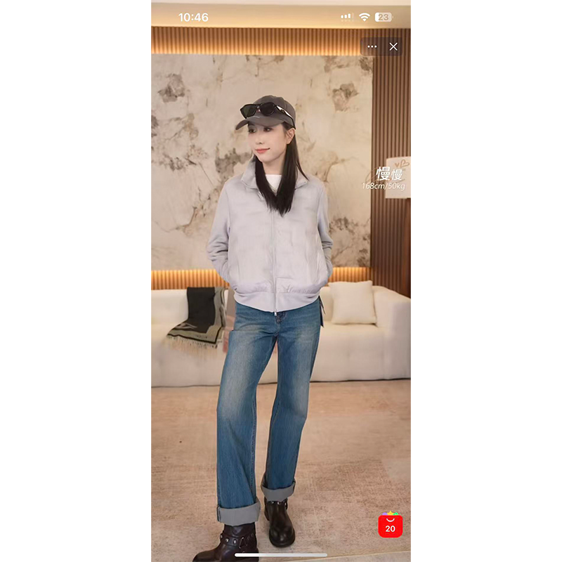 【慢慢】设计师款轻奢老钱外套 WT3139 衣长57