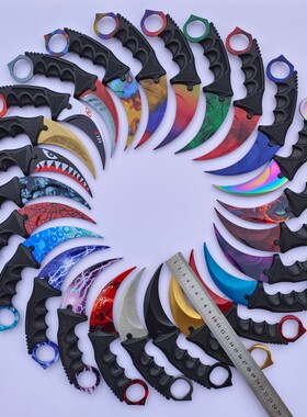 CS游戏周边csgo爪子刀实物模型金属合金玩具实体手办道具不开刃