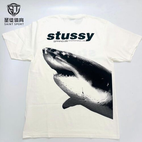 StussyShark鲨鱼短袖