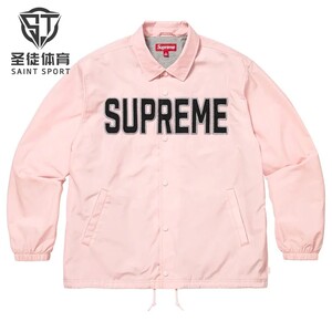 Supreme胸前Logo教练夹克
