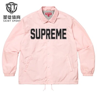 Supreme胸前Logo教练夹克
