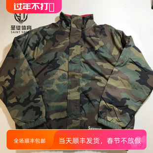 正品 Supreme 25FW Polartec Track Jacket 双面穿摇粒绒拉链夹克