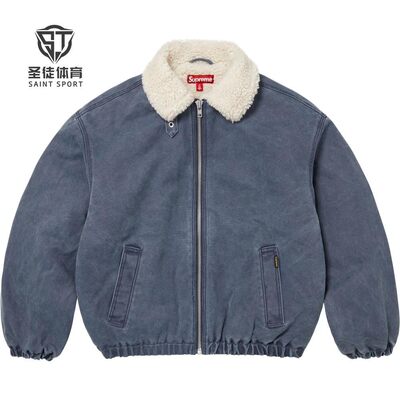 Supreme羊羔毛牛仔夹克