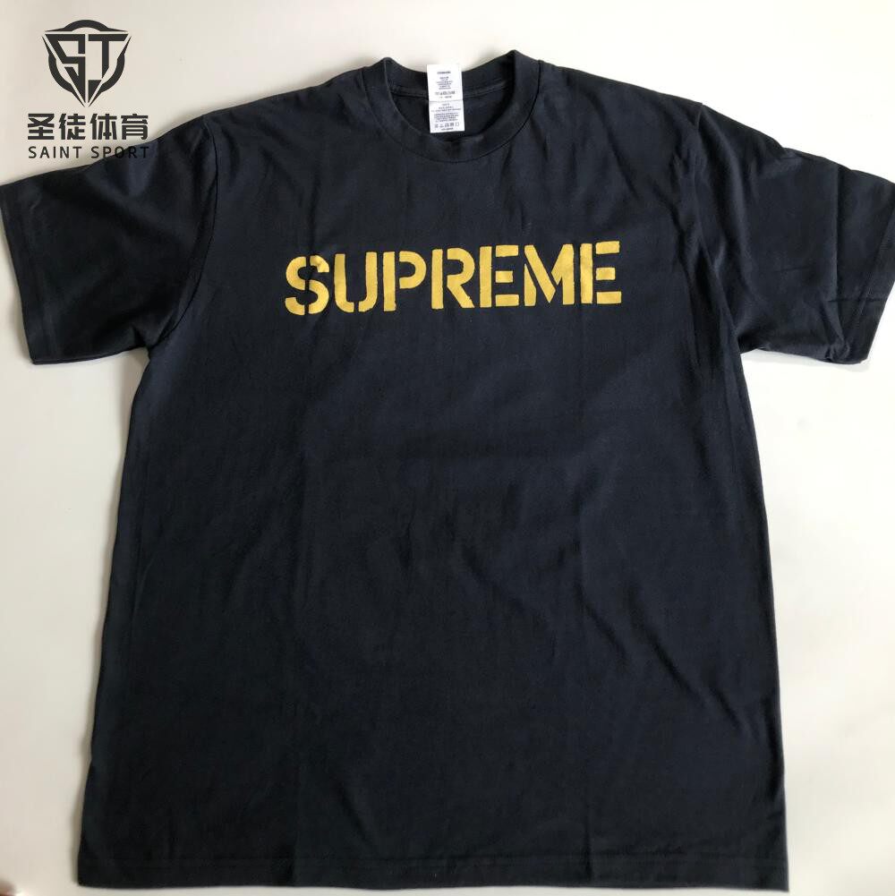 现货正品 Supreme 26SS Hard Tee 胸前英文Logo短袖 T恤