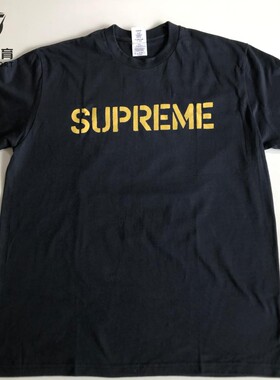 现货正品 Supreme 26SS Hard Tee 胸前英文Logo短袖 T恤