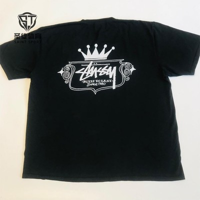 皇冠大Logo短袖Stussy