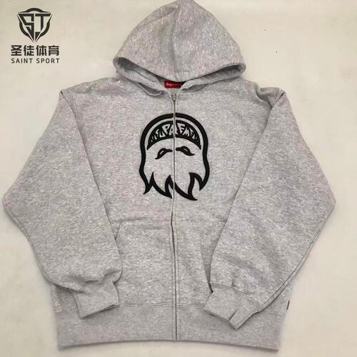 SupremeSpitfire联名拉链卫衣