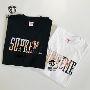 现货正品 Supreme Tera Patrick Tee 人物裸女 胸前Logo 短袖T恤